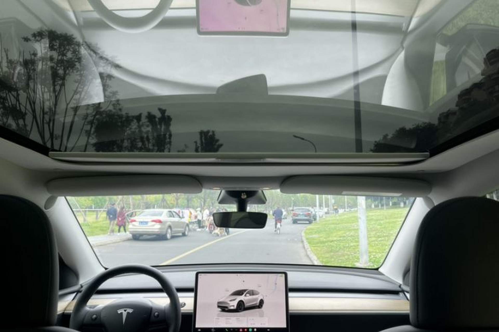 Used Tesla Model Y 2022 Revised Version Rear-Wheel Drive Roof