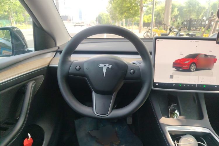 Used Tesla Model Y 2022 Revised Version Rear-Wheel Drive Steering Wheel