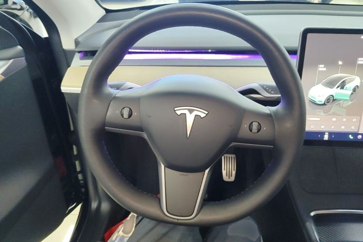 Used Tesla Model Y 2022 Rear-Wheel-Drive Version Steering Wheel