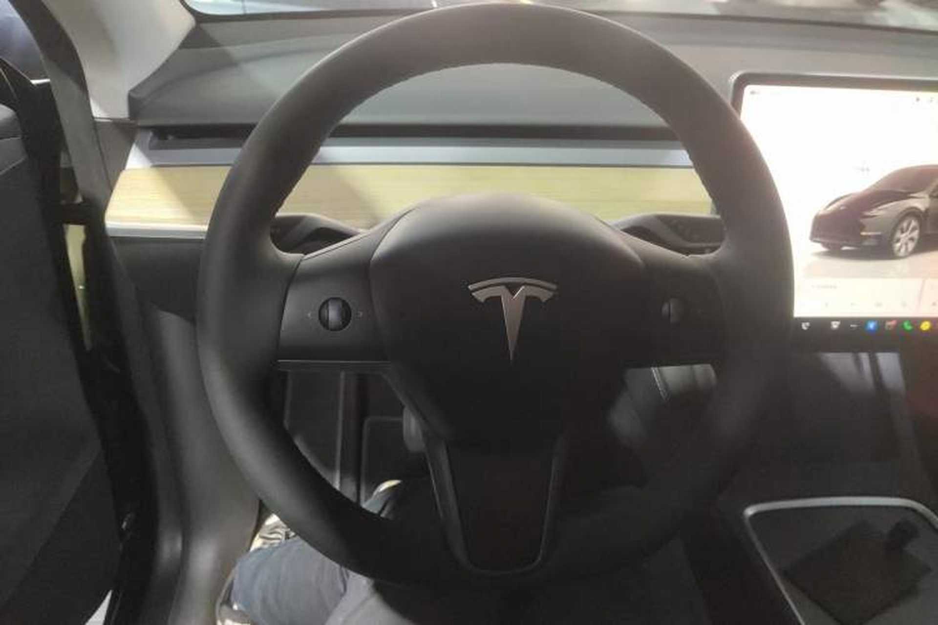 Used Tesla Model Y 2022 Revised Version Rear-Wheel Drive Steering Wheel