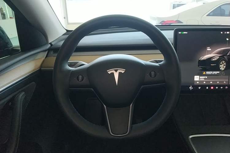 Used Tesla Model Y 2022 Rear-Wheel-Drive Version Steering Wheel