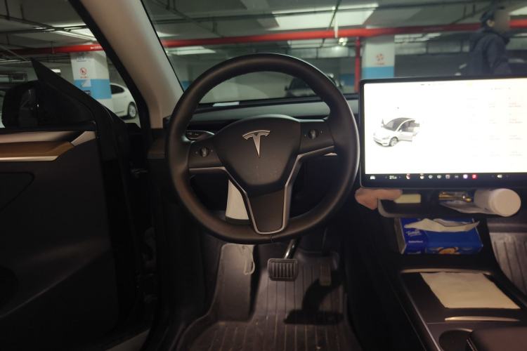 Used Tesla Model Y 2022 Rear-Wheel-Drive Version Steering Wheel