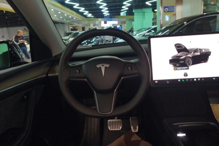 Used Tesla Model Y 2022 Revised Version Rear-Wheel Drive Steering Wheel
