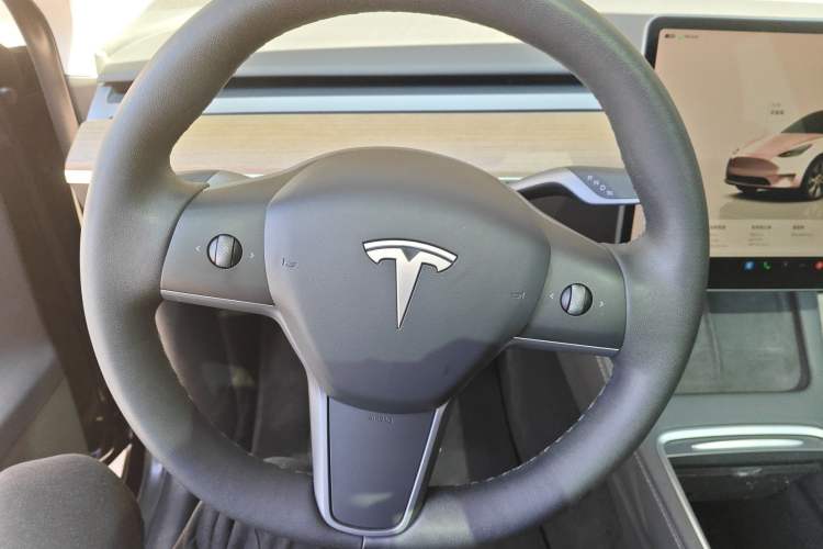 Used Tesla Model Y 2022 Rear-Wheel-Drive Version Steering Wheel