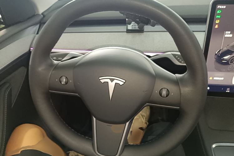 Used Tesla Model Y 2022 Rear-Wheel-Drive Version Steering Wheel