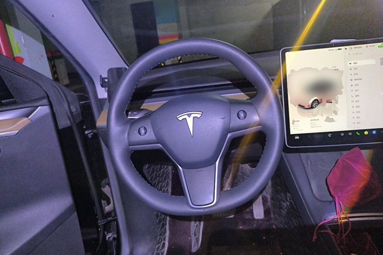 Used Tesla Model Y 2022 Revised Version Rear-Wheel Drive Steering Wheel