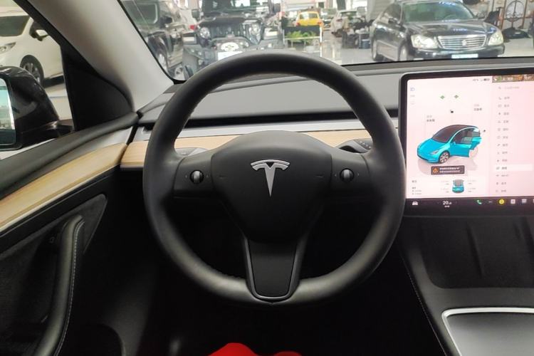 Used Tesla Model Y 2022 Revised Version Rear-Wheel Drive Steering Wheel