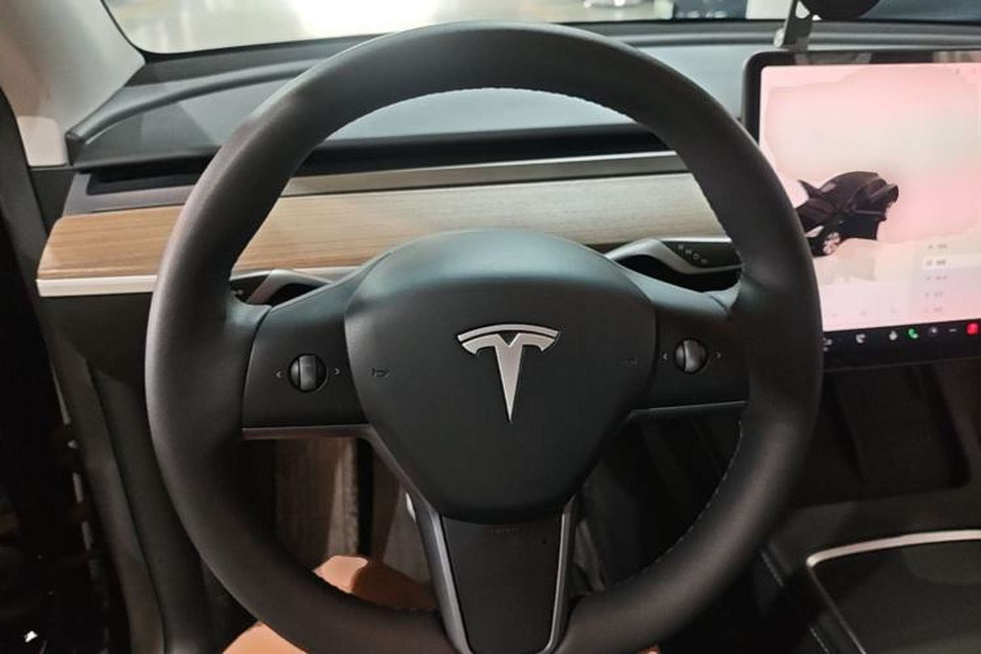 Used Tesla Model Y 2022 Revised Version Rear-Wheel Drive Steering Wheel