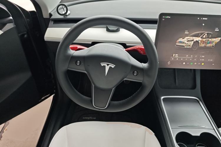Used Tesla Model Y 2022 Revised Version Rear-Wheel Drive Steering Wheel