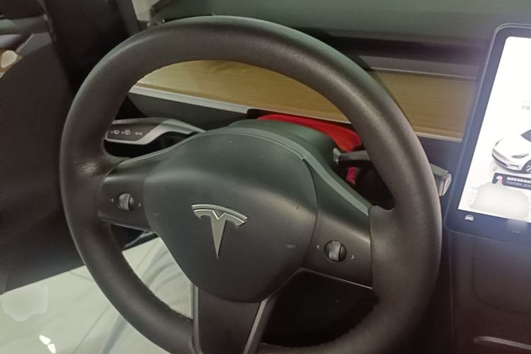 Used Tesla Model Y 2022 Rear-Wheel-Drive Version Steering Wheel