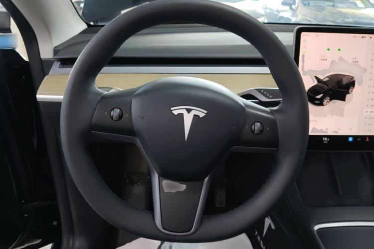 Used Tesla Model Y 2022 Revised Version Rear-Wheel Drive Steering Wheel