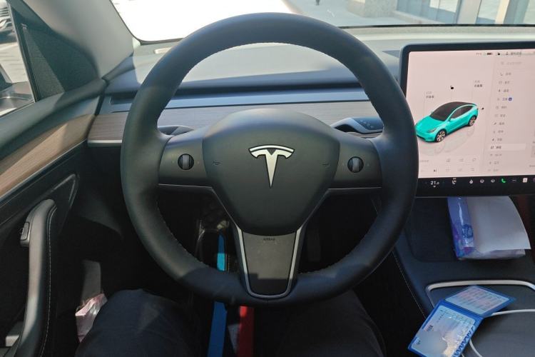 Used Tesla Model Y 2022 Rear-Wheel-Drive Version Steering Wheel