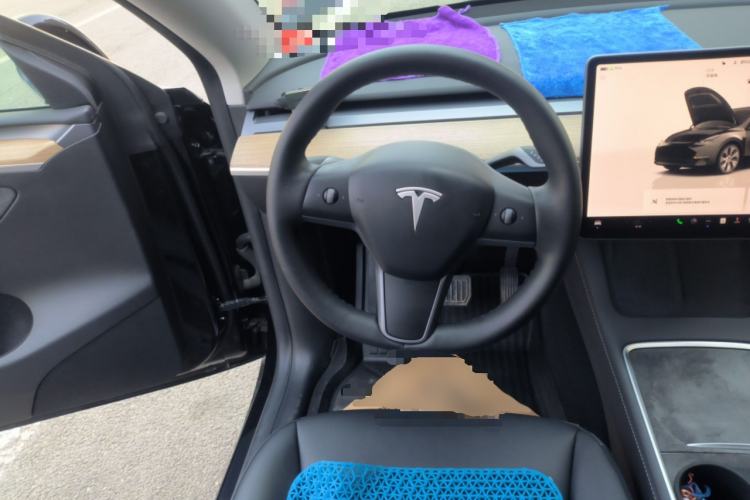 Used Tesla Model Y 2022 Rear-Wheel-Drive Version Steering Wheel
