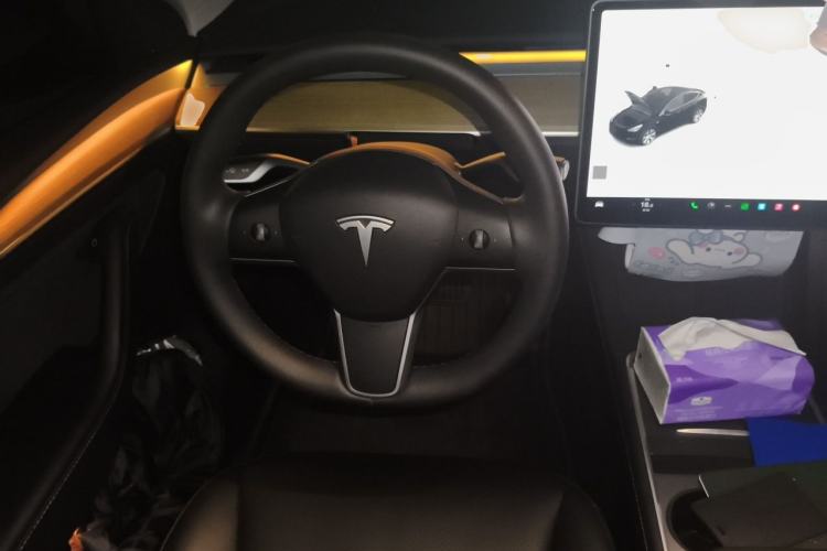 Used Tesla Model Y 2022 Revised Version Rear-Wheel Drive Steering Wheel