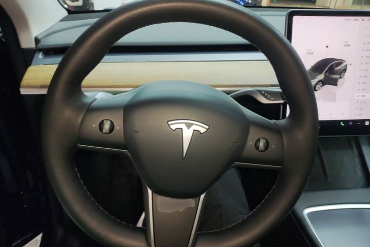 Used Tesla Model Y 2022 Rear-Wheel-Drive Version Steering Wheel