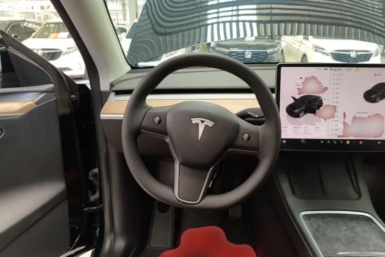 Used Tesla Model Y 2022 Revised Version Rear-Wheel Drive Steering Wheel