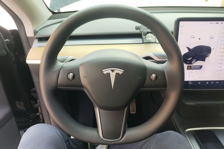 Used Tesla Model Y 2022 Revised Version Rear-Wheel Drive Steering Wheel