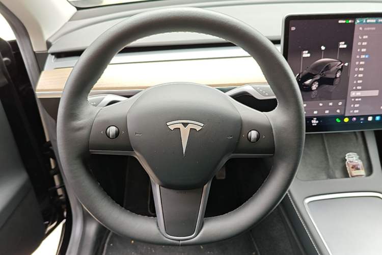 Used Tesla Model Y 2022 Revised Version Rear-Wheel Drive Steering Wheel