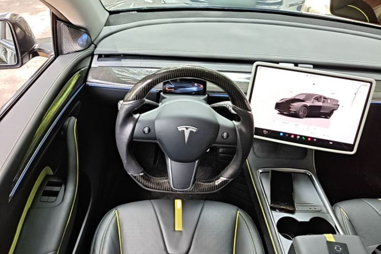 Used Tesla Model Y 2022 Revised Version Rear-Wheel Drive Steering Wheel