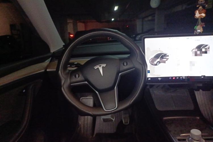 Used Tesla Model Y 2022 Rear-Wheel-Drive Version Steering Wheel