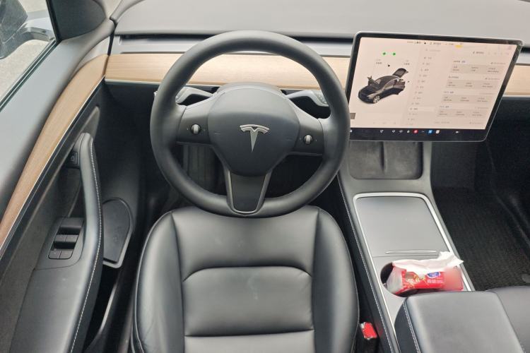 Used Tesla Model Y 2022 Rear-Wheel-Drive Version Steering Wheel