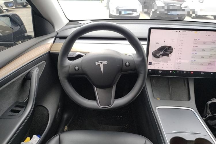 Used Tesla Model Y 2022 Revised Version Rear-Wheel Drive Steering Wheel