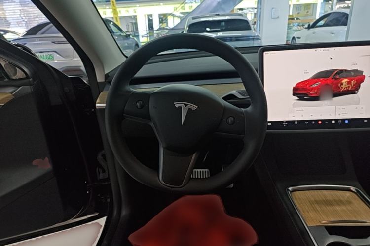 Used Tesla Model Y 2022 Revised Version Rear-Wheel Drive Steering Wheel