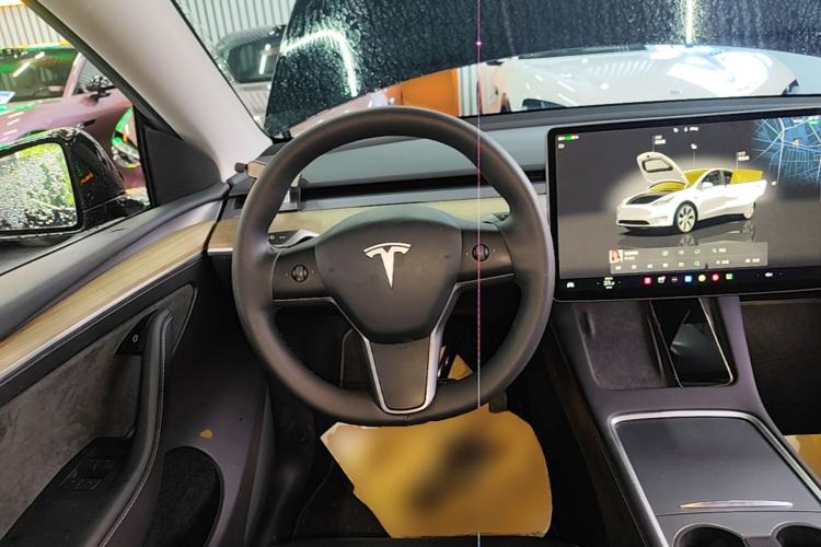 Used Tesla Model Y 2022 Revised Version Rear-Wheel Drive Steering Wheel