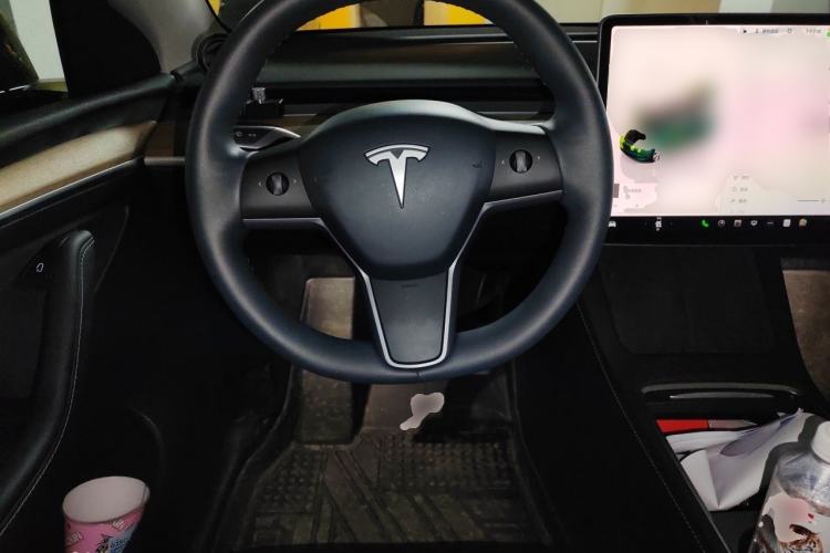 Used Tesla Model Y 2022 Revised Version Rear-Wheel Drive Steering Wheel