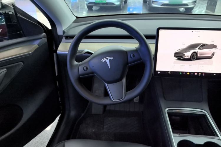 Used Tesla Model Y 2022 Revised Version Rear-Wheel Drive Steering Wheel
