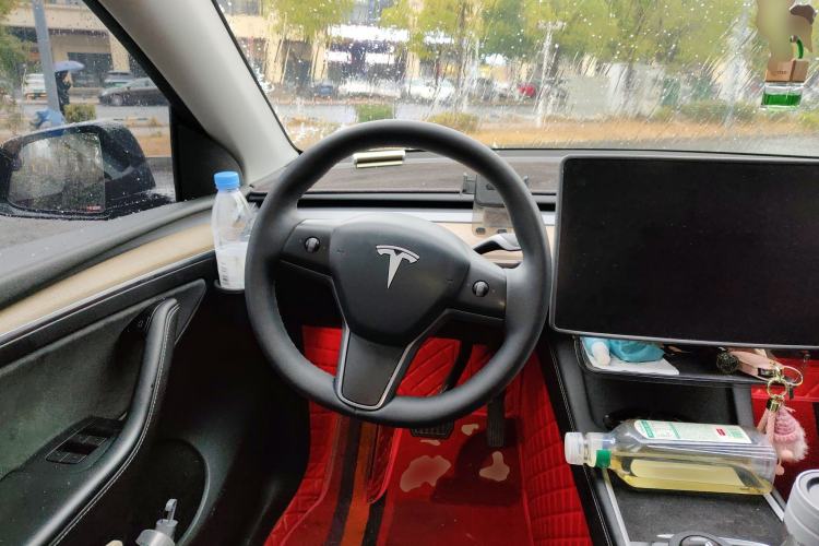 Used Tesla Model Y 2022 Revised Version Rear-Wheel Drive Steering Wheel