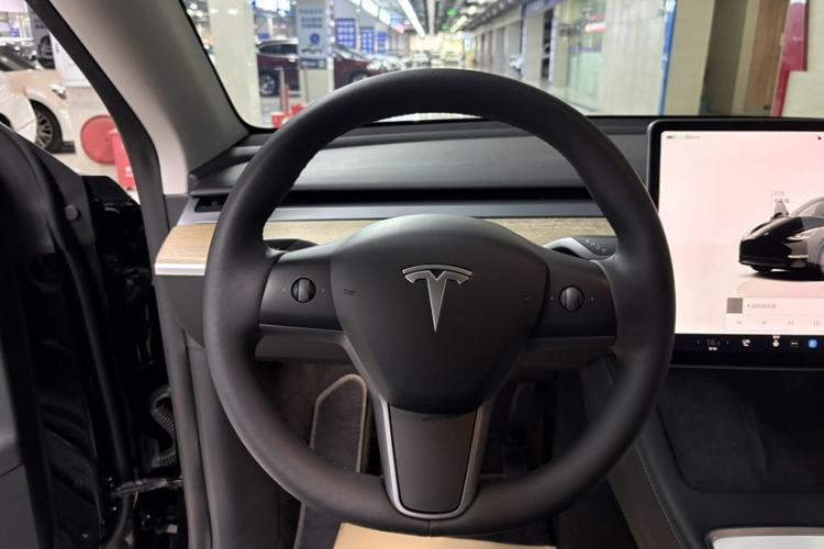 Used Tesla Model Y 2022 Rear-Wheel-Drive Version Steering Wheel