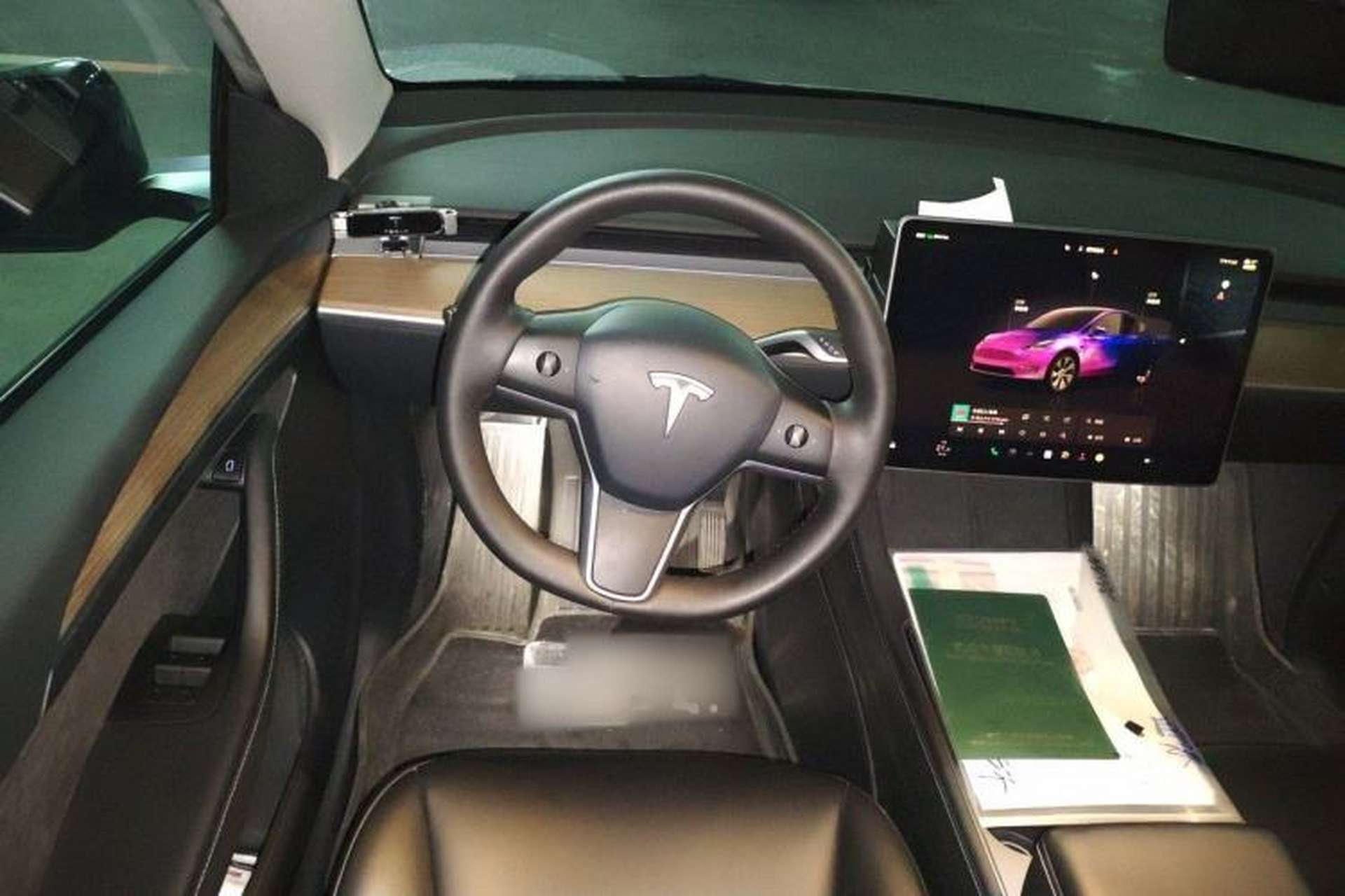 Used Tesla Model Y 2022 Rear-Wheel-Drive Version Steering Wheel