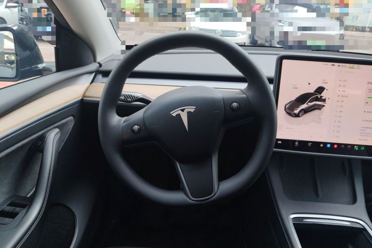 Used Tesla Model Y 2022 Rear-Wheel-Drive Version Steering Wheel