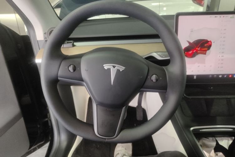Used Tesla Model Y 2022 Revised Version Long-Range All-Wheel Drive Steering Wheel