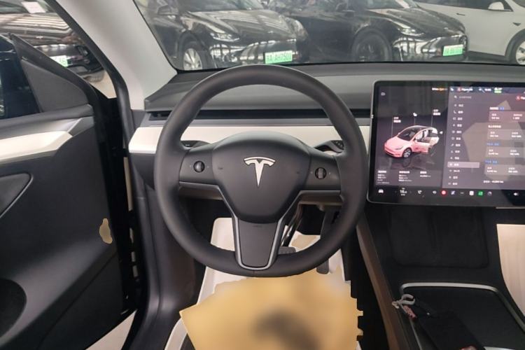 Used Tesla Model Y 2022 Revised Version Rear-Wheel Drive Steering Wheel
