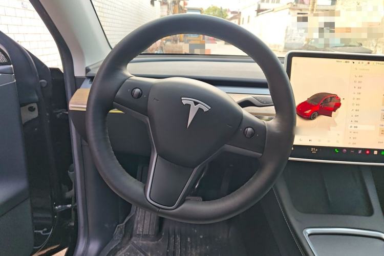 Used Tesla Model Y 2022 Rear-Wheel-Drive Version Steering Wheel