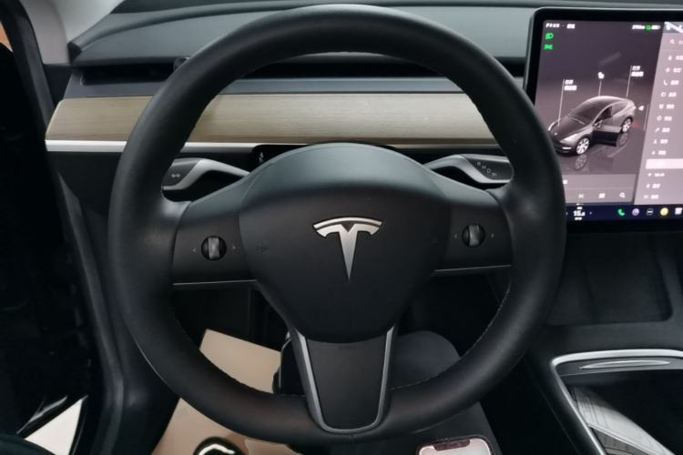 Used Tesla Model Y 2022 Rear-Wheel-Drive Version Steering Wheel