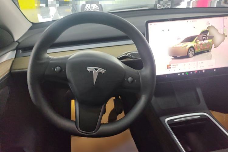 Used Tesla Model Y 2022 Rear-Wheel-Drive Version Steering Wheel