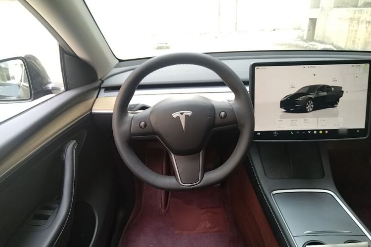 Used Tesla Model Y 2022 Revised Version Rear-Wheel Drive Steering Wheel