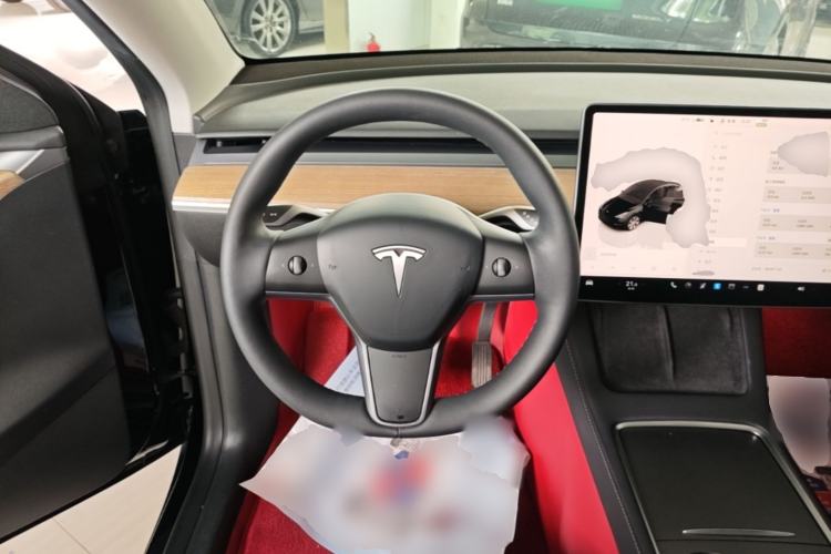 Used Tesla Model Y 2022 Revised Version Rear-Wheel Drive Steering Wheel