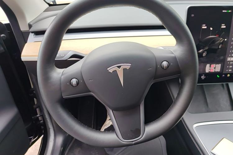 Used Tesla Model Y 2022 Rear-Wheel-Drive Version Steering Wheel