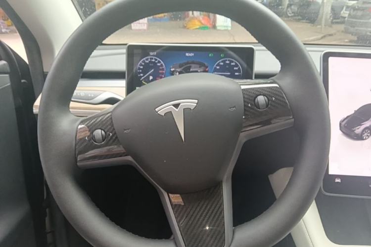 Used Tesla Model Y 2022 Rear-Wheel-Drive Version Steering Wheel