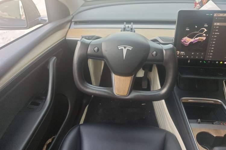 Used Tesla Model Y 2022 Rear-Wheel-Drive Version Steering Wheel