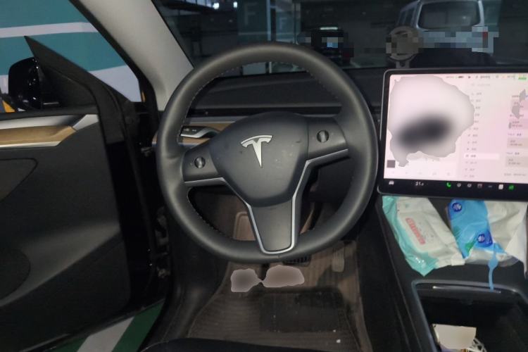 Used Tesla Model Y 2022 Rear-Wheel-Drive Version Steering Wheel
