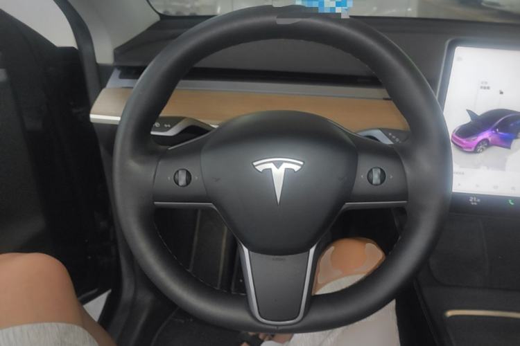 Used Tesla Model Y 2022 Rear-Wheel-Drive Version Steering Wheel