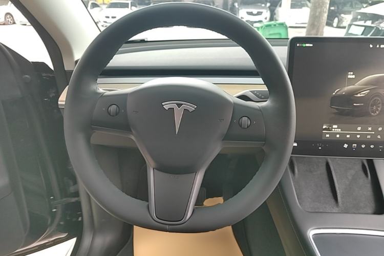 Used Tesla Model Y 2022 Revised Version Rear-Wheel Drive Steering Wheel