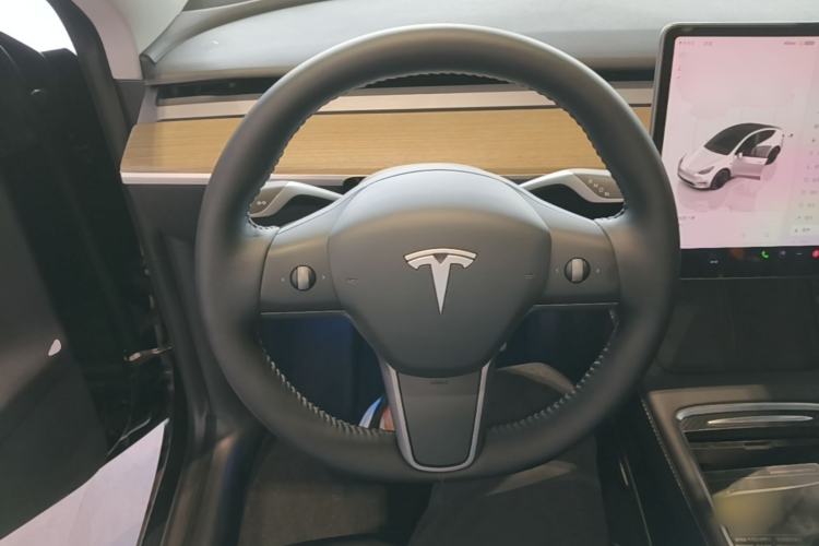 Used Tesla Model Y 2022 Performance High-Performance All-Wheel-Drive Version Steering Wheel