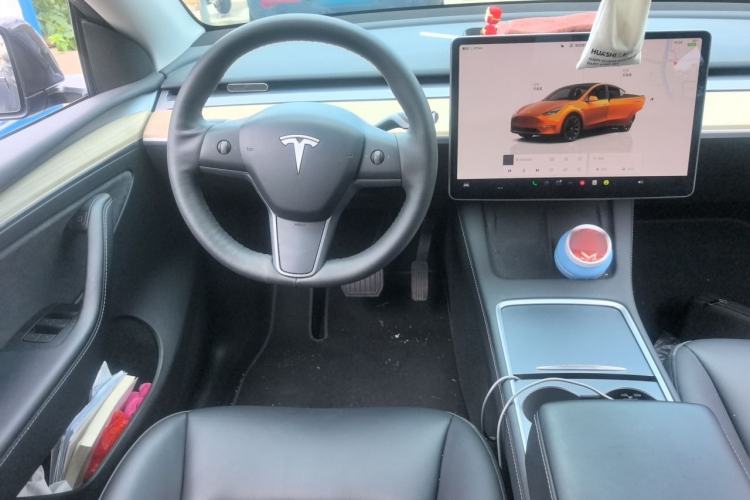 Used Tesla Model Y 2022 Revised Version Rear-Wheel Drive Steering Wheel