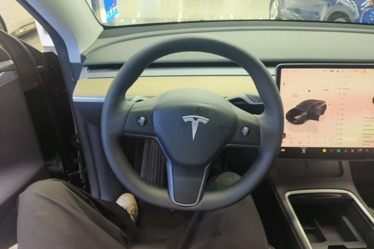 Used Tesla Model Y 2022 Performance High-Performance All-Wheel-Drive Version Steering Wheel